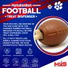 Football Dog Chew Toy & Treat Dispenser - USA Made | SodaPup