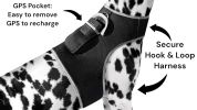 Realtime Pet Protection w/ Waterproof Dog Tracking GPS Collar Tracker Size:L