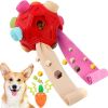 Dog Snuffle Ball-Interactive Puzzle Dog Toys Encourage Natural Foraging Skills Slow Feeder for Training and Stress Relief